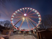 Pinerolo vista dall’alto: si mette in moto la ruota panoramica