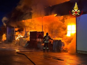 In fiamme l’Alpimaglia