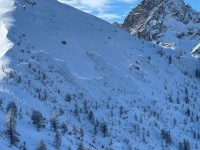 Una valanga  è caduta a Bardonecchia. Non ci sono vittime