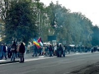 Dopo il flash mob, la marcia: Pinerolo si mobilita per la Palestina e sostiene  la Global Sumud Flottilla