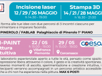 LAB Giovani nel Pinerolese: al via laboratori e FestiLAB per i giovani dai 15 ai 34 anni