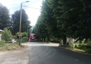 Il viale al centro della vicenda che dura da mesi