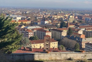 Pinerolo, vista aerea