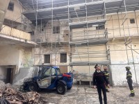 Il cortile delle ex carceri di Pinerolo