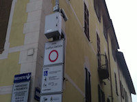 Nuova ztl in via Duca degli Abruzzi e via Silvio Pellico